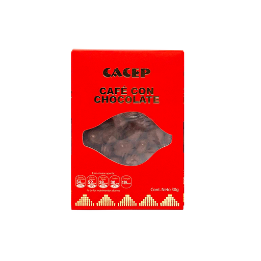 Café con chocolate claro 30gr CACEP