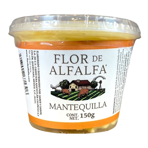 Mantequilla 150gr FLOR DE ALFALFA