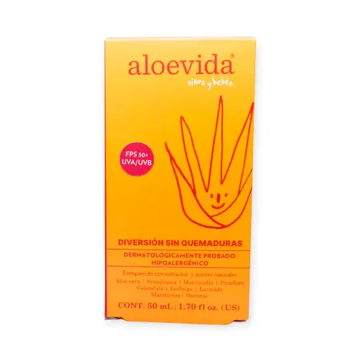 Protector solar 50ml ALOE VIDA
