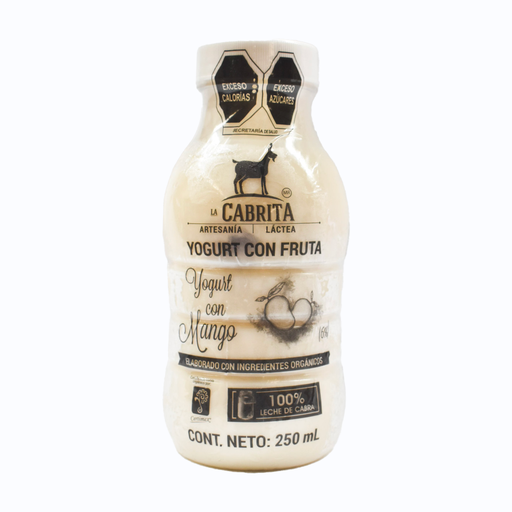 Yoghurt de cabra sabor mango 250ml LA CABRITA