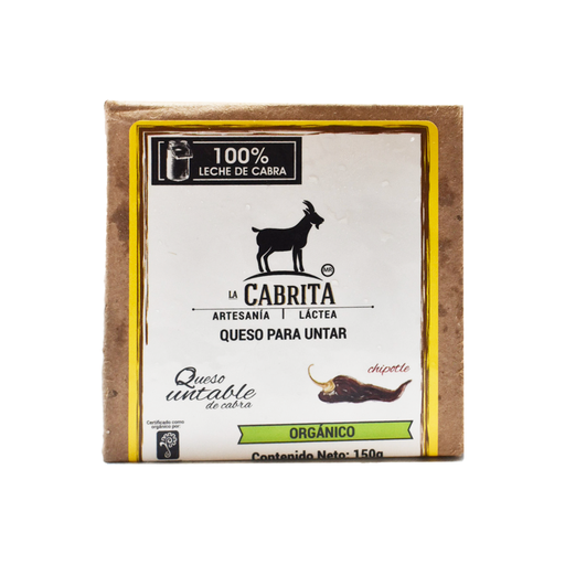 Queso untable de cabra con chipotle 150gr LA CABRITA