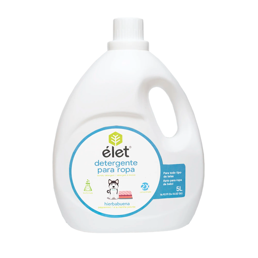 Detergente enzimático de hierbabuena 5L ELET