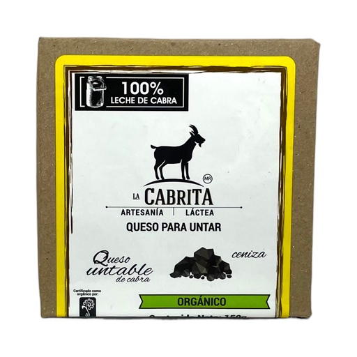 Queso untable de cabra a la ceniza 150gr LA CABRITA