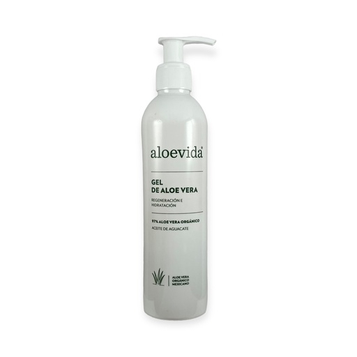 Gel de aloe vera al 97% orgánico 270ml ALOE VIDA