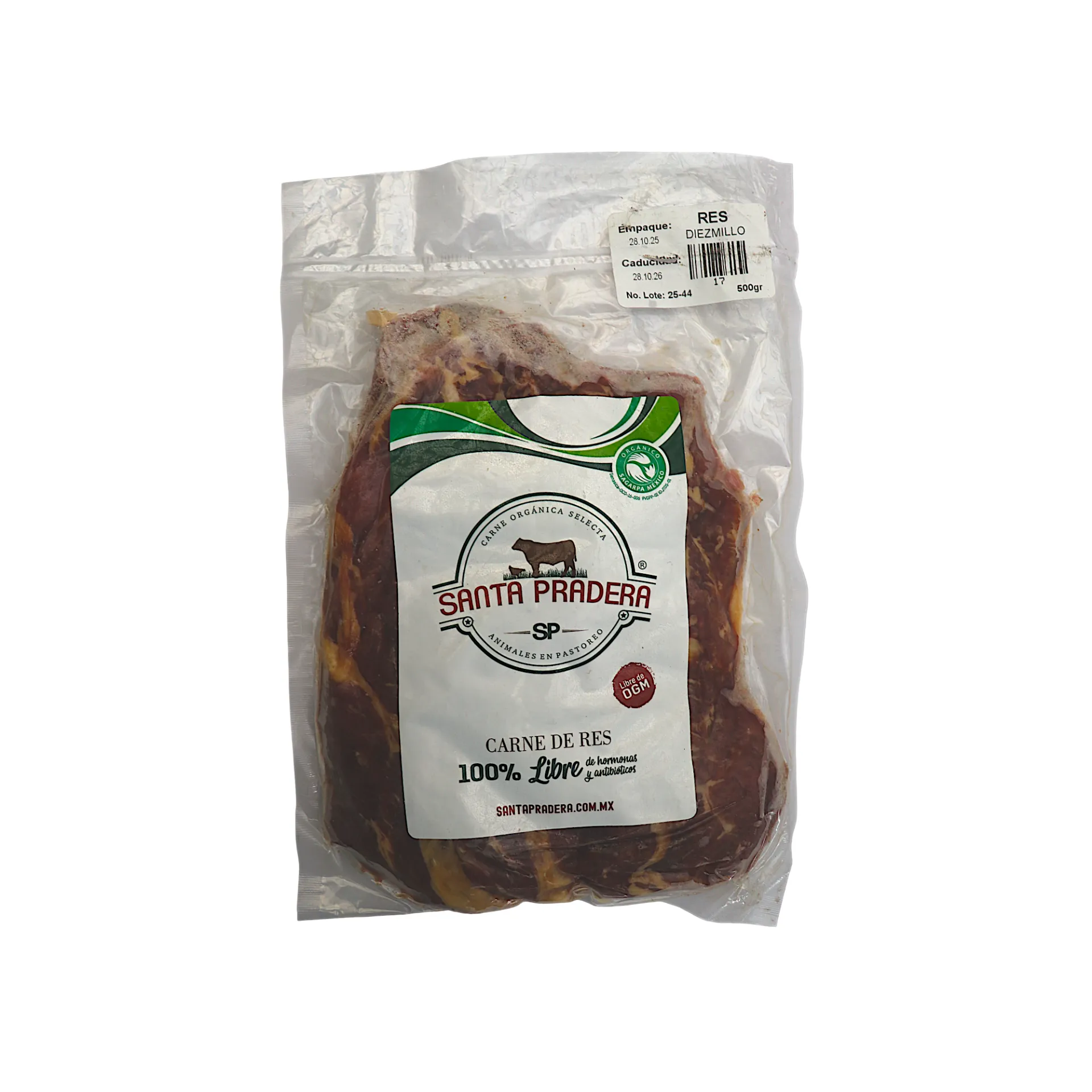 Diezmillo de res 500gr SANTA PRADERA
