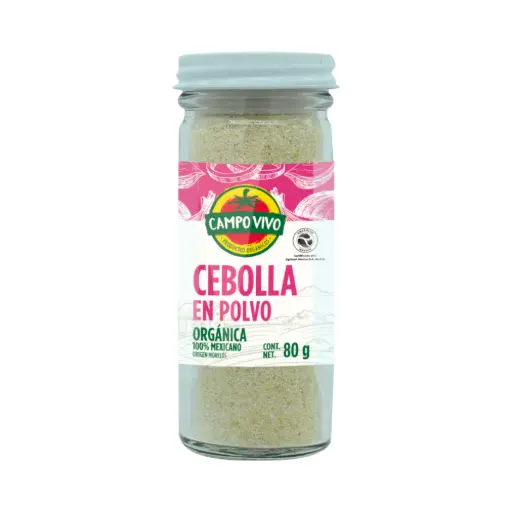 Cebolla en polvo orgánica 80gr CAMPO VIVO