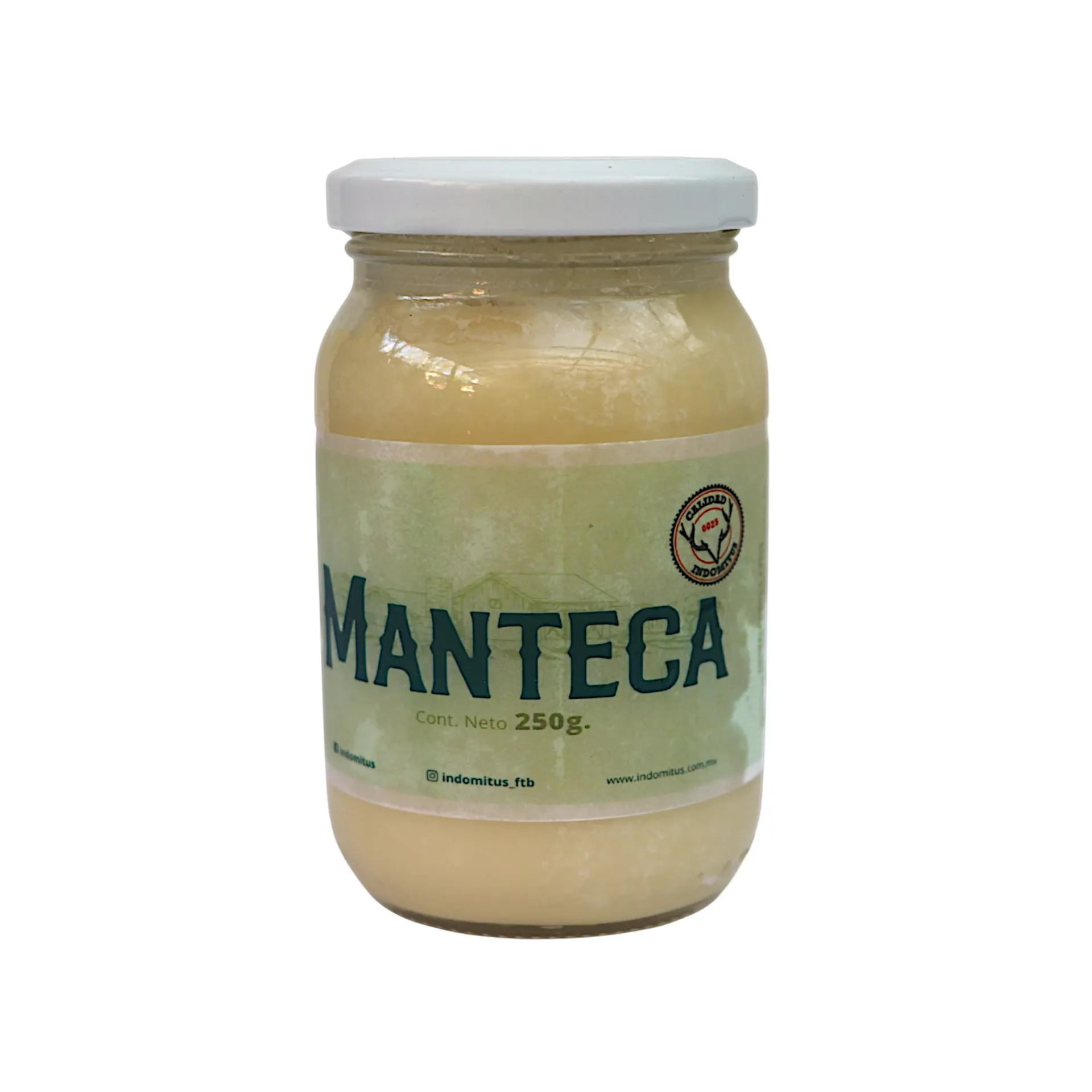 Manteca de cerdo 250gr INDOMITUS