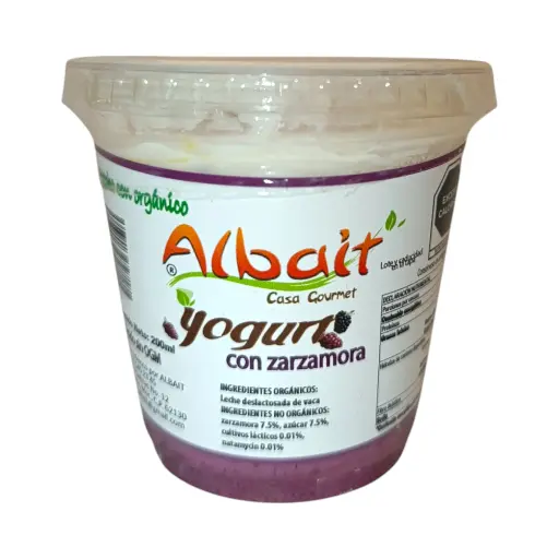 Yoghurt de zarzamora 200ml ALBAIT