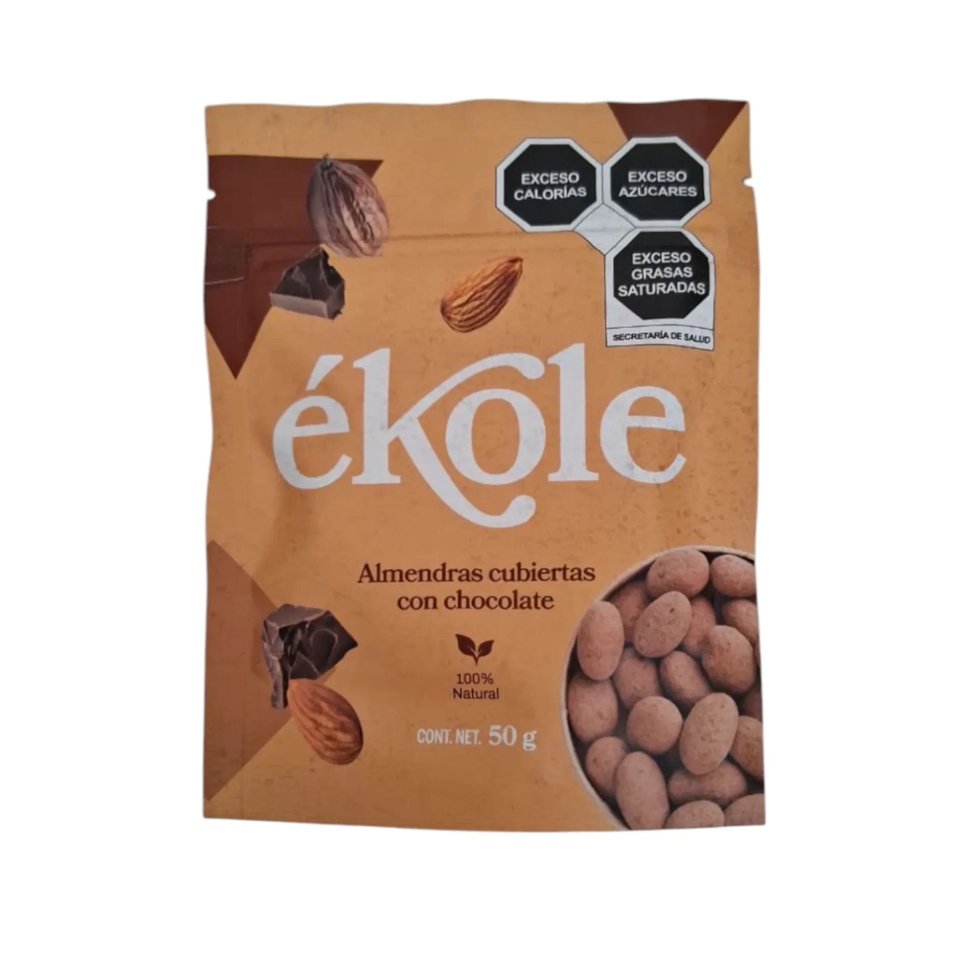 Almendra cubierta con chocolate 50gr ÉKOLE