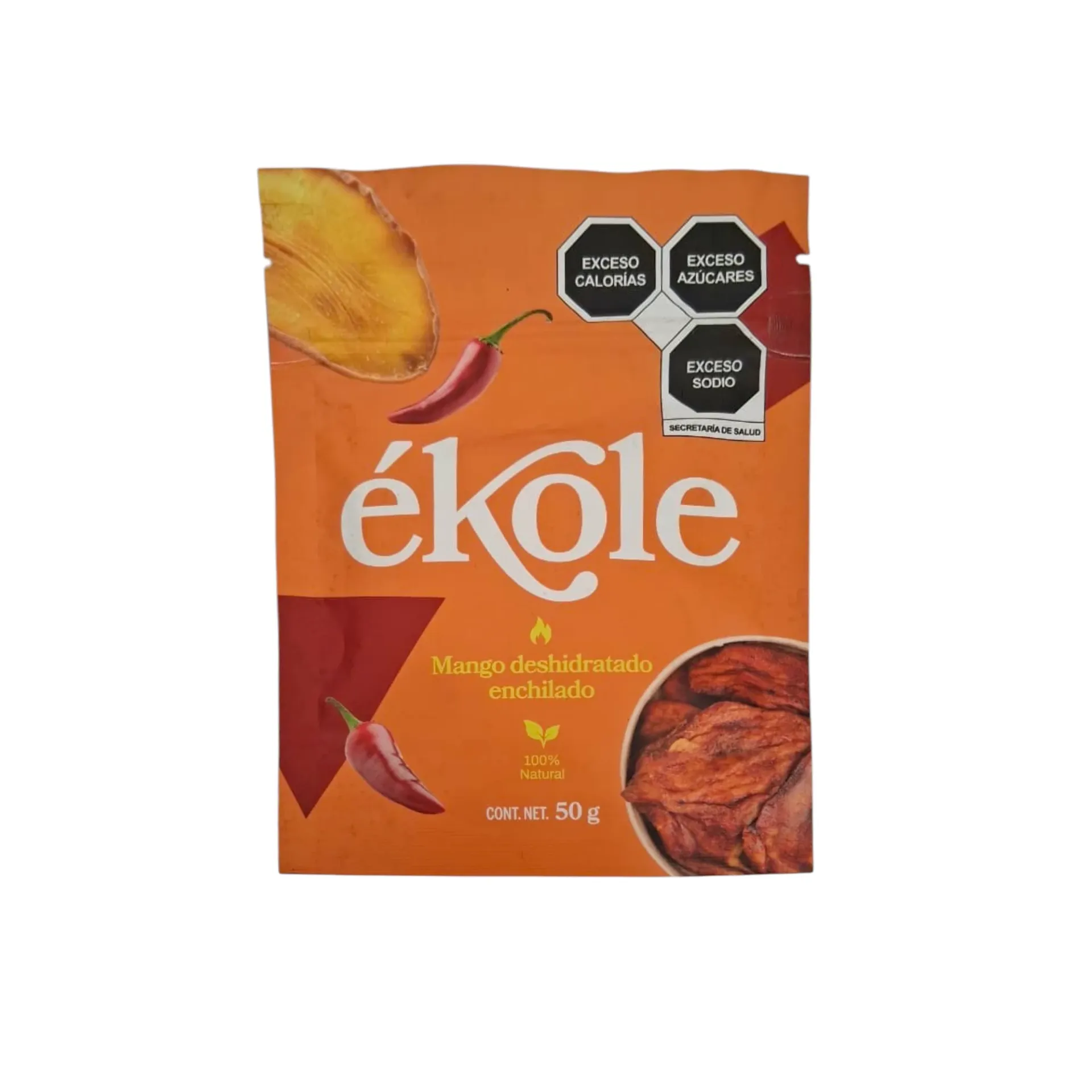 Mango enchilado deshidratado 50gr ÉKOLE