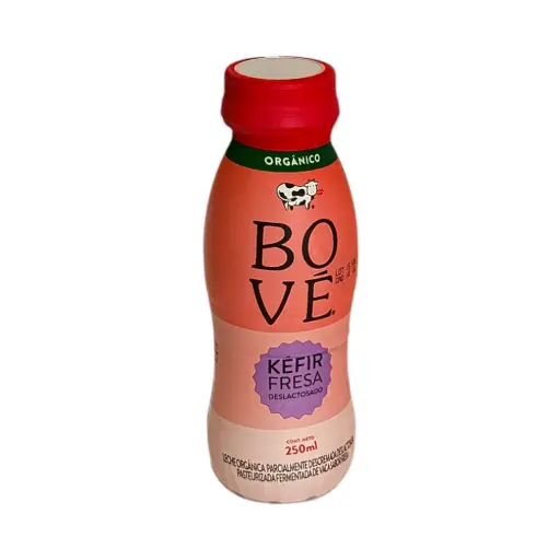 Kéfir deslactosado con fresa 250ml BOVE