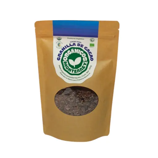 Nibs de cacao orgánico 100gr ORGÁNICOS MONTERREY