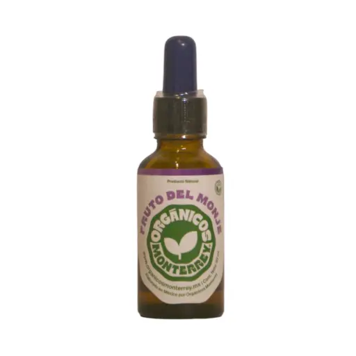 Extracto de fruto del monje en gotas 30ml ORGÁNICOS MONTERREY