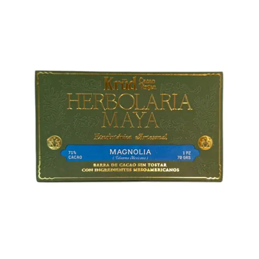 Barrita de cacao con semilla de magnolia 70gr KRUD