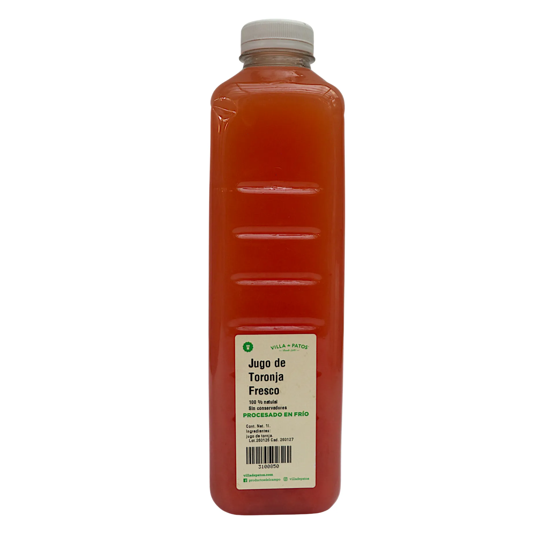 Jugo de toronja 1L VILLA DE PATOS
