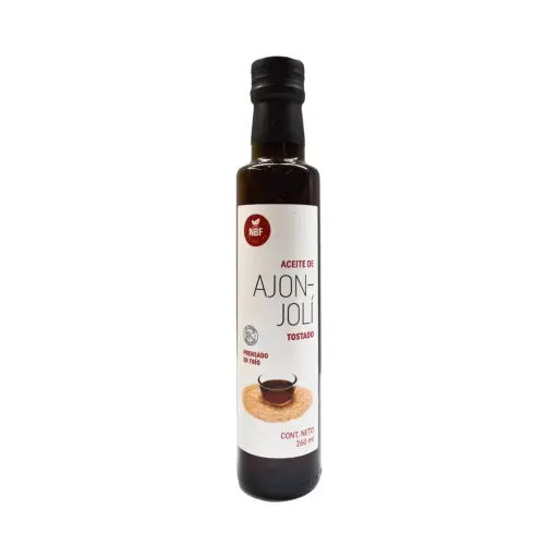 Aceite de ajonjolí tostado 260ml NBF