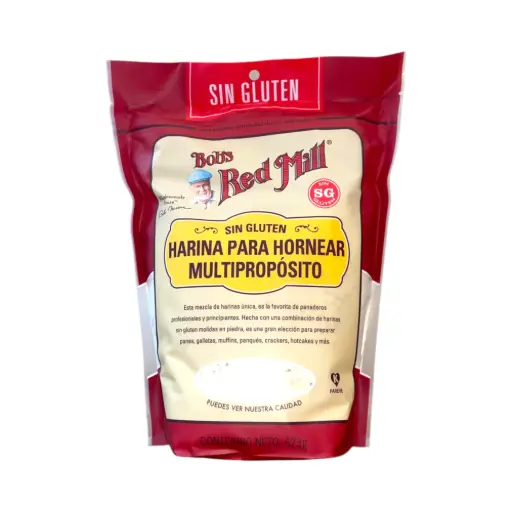Harina para hornear multipropósito sin gluten 623gr BOB'S RED MILL
