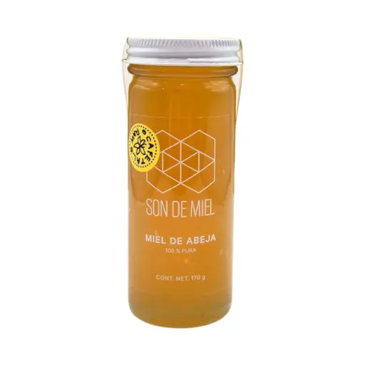 Miel de abeja pura Cafetales especiero 170gr SON DE MIEL