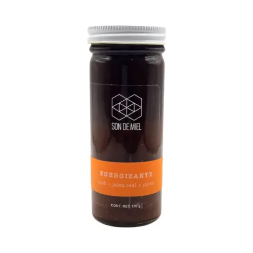 Energizante de miel, jalea real y polen 170gr SON DE MIEL