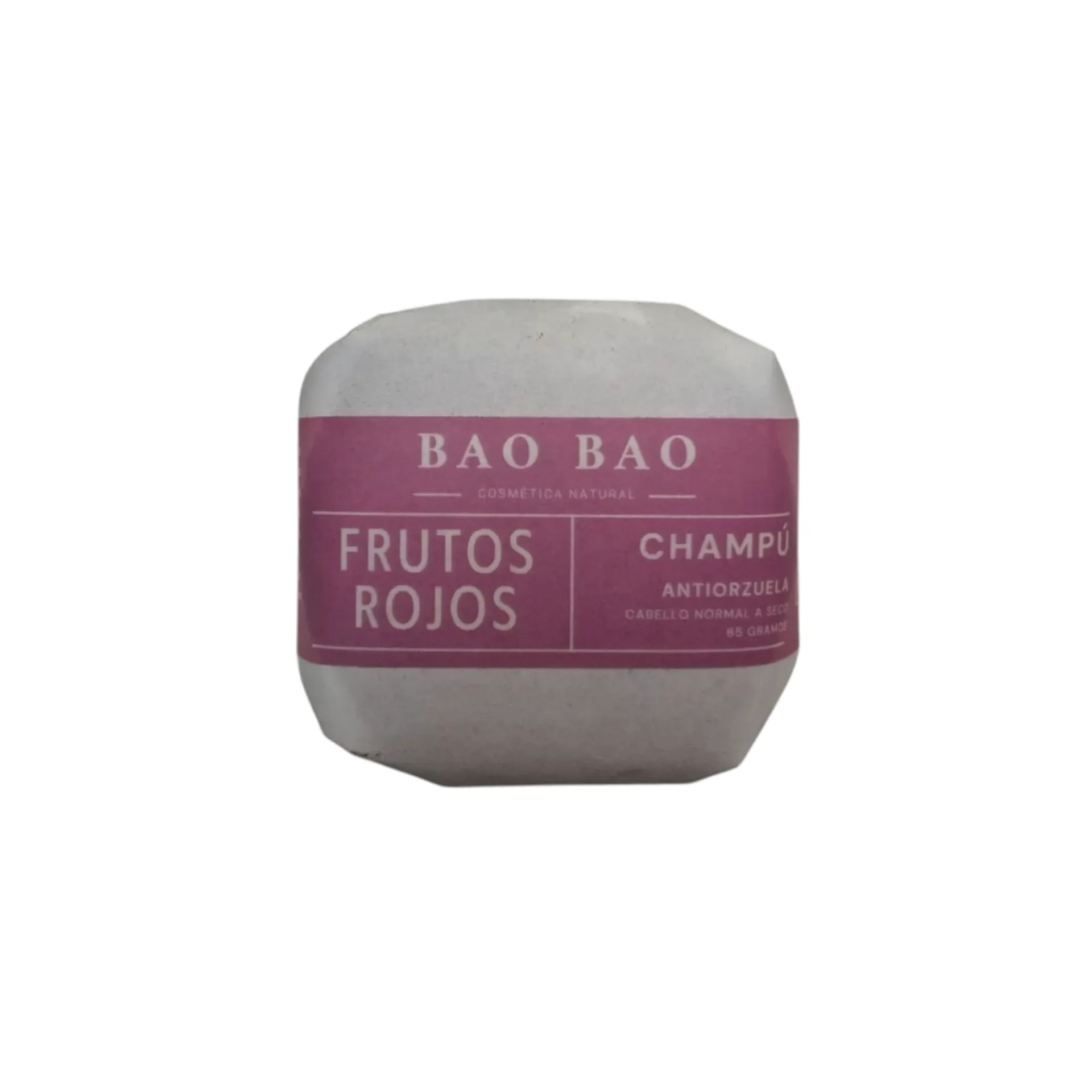 Champú de frutos rojos 85gr BAO BAO