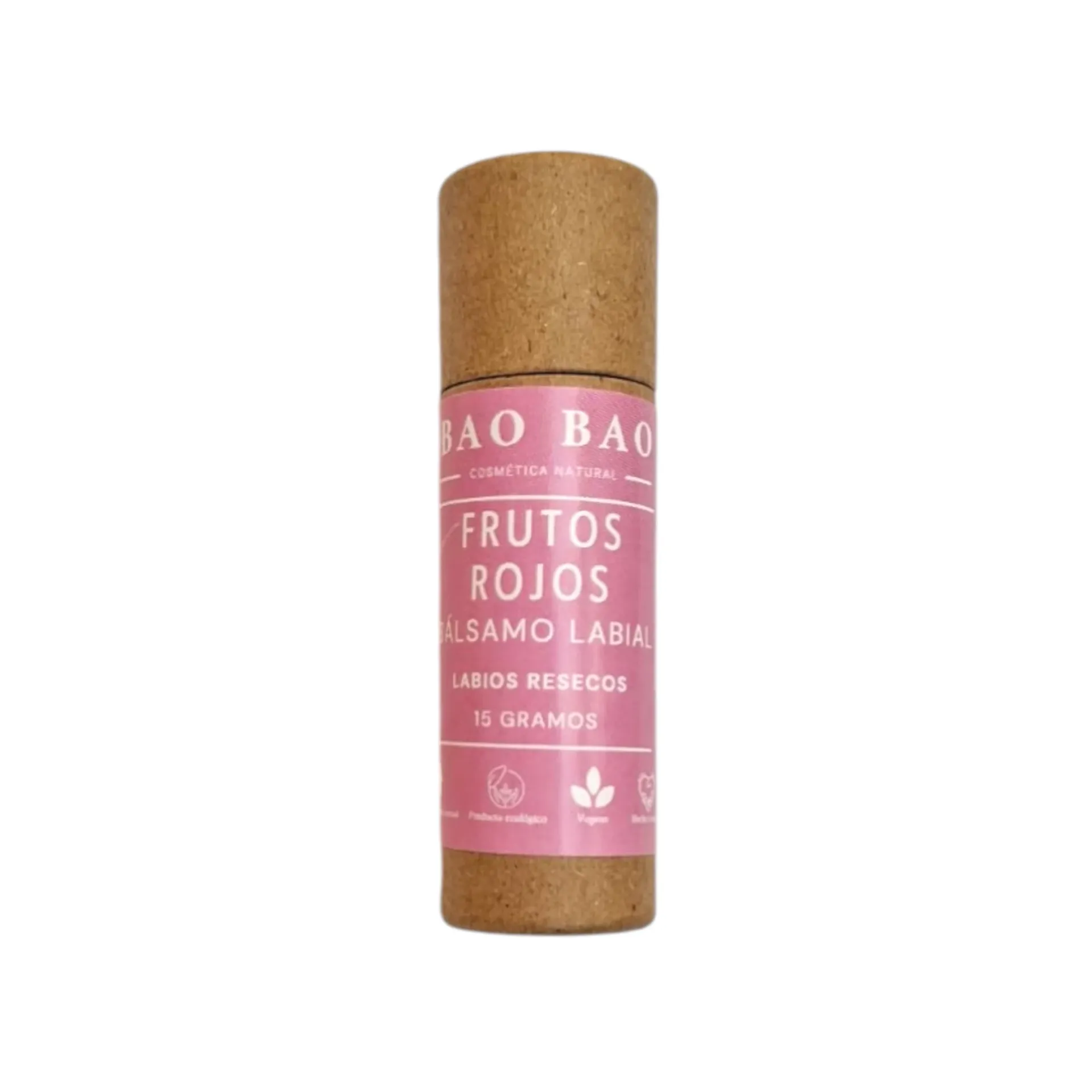 Bálsamo labial de frutos rojos 15gr BAO BAO