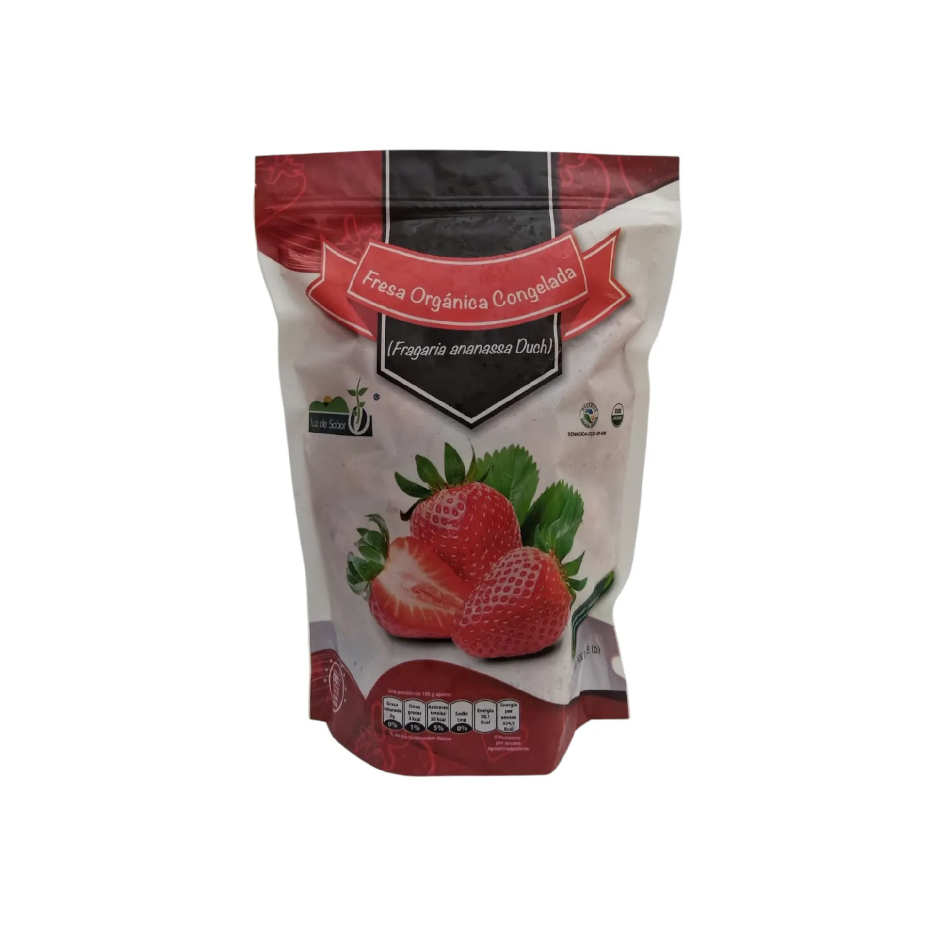 Fresas congeladas 908gr LUZ DE SABOR