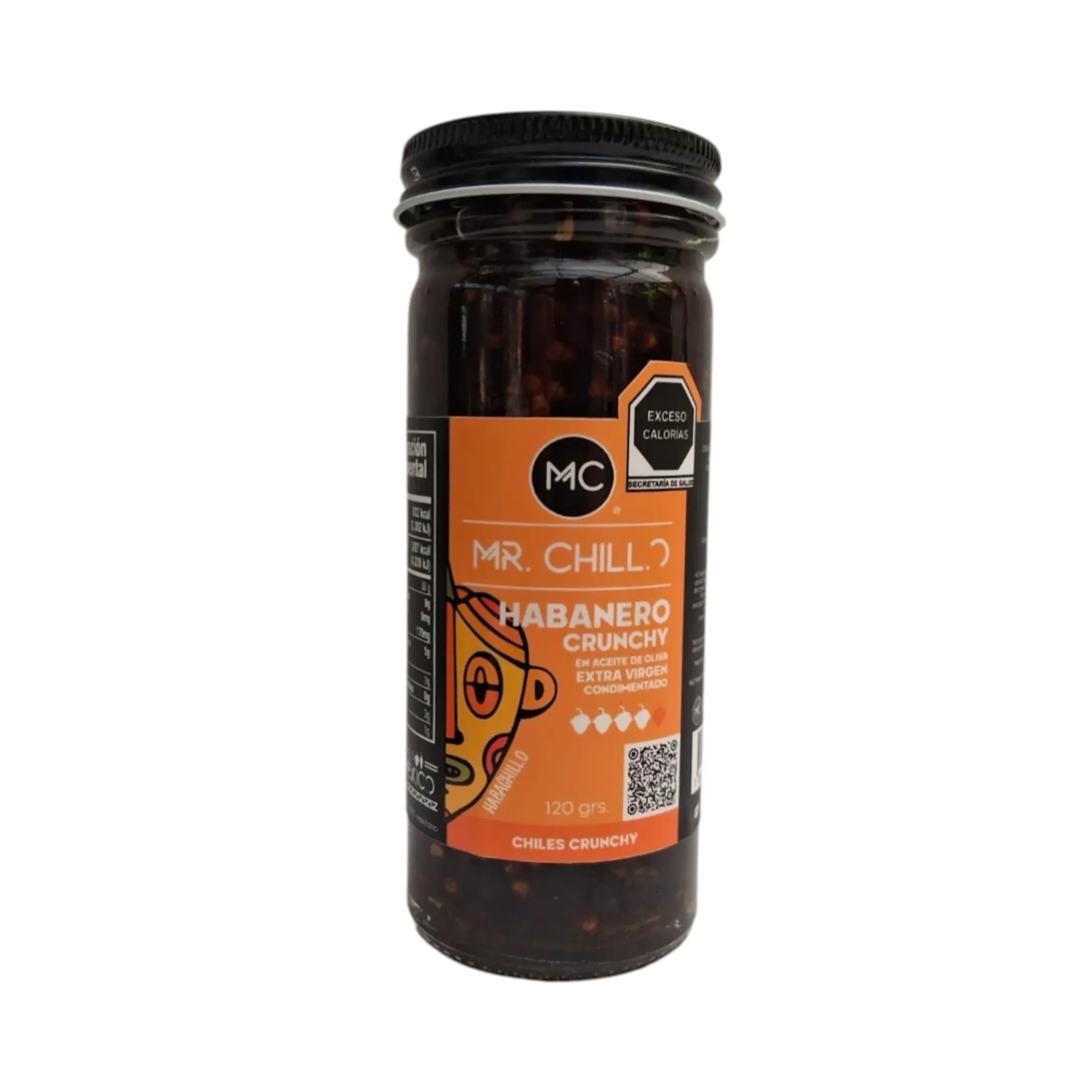 Mezcla de chiles crujientes Habanero Crunchy 120gr MR CHILL.O