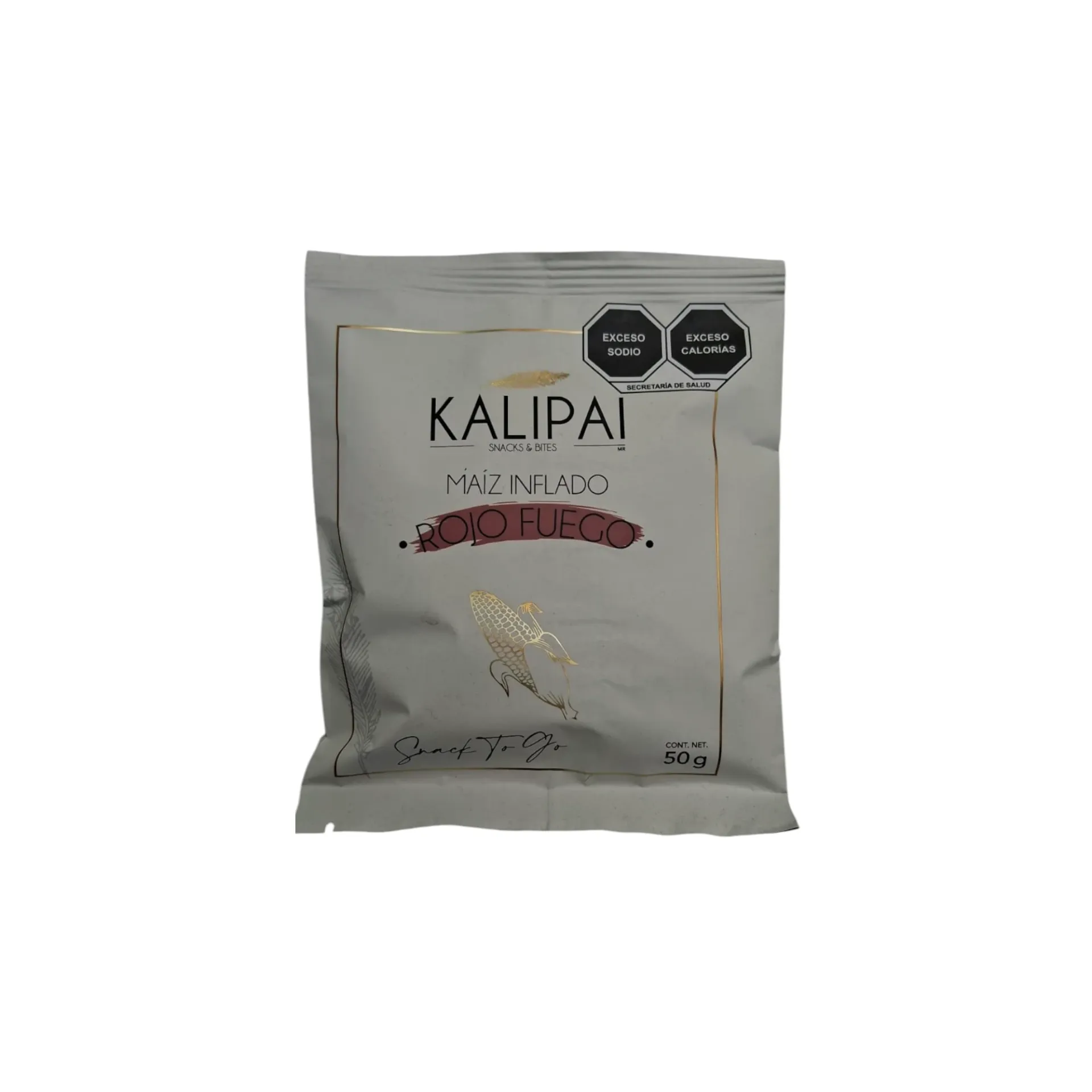 Maíz inflado rojo fuego 50gr KALIPAI