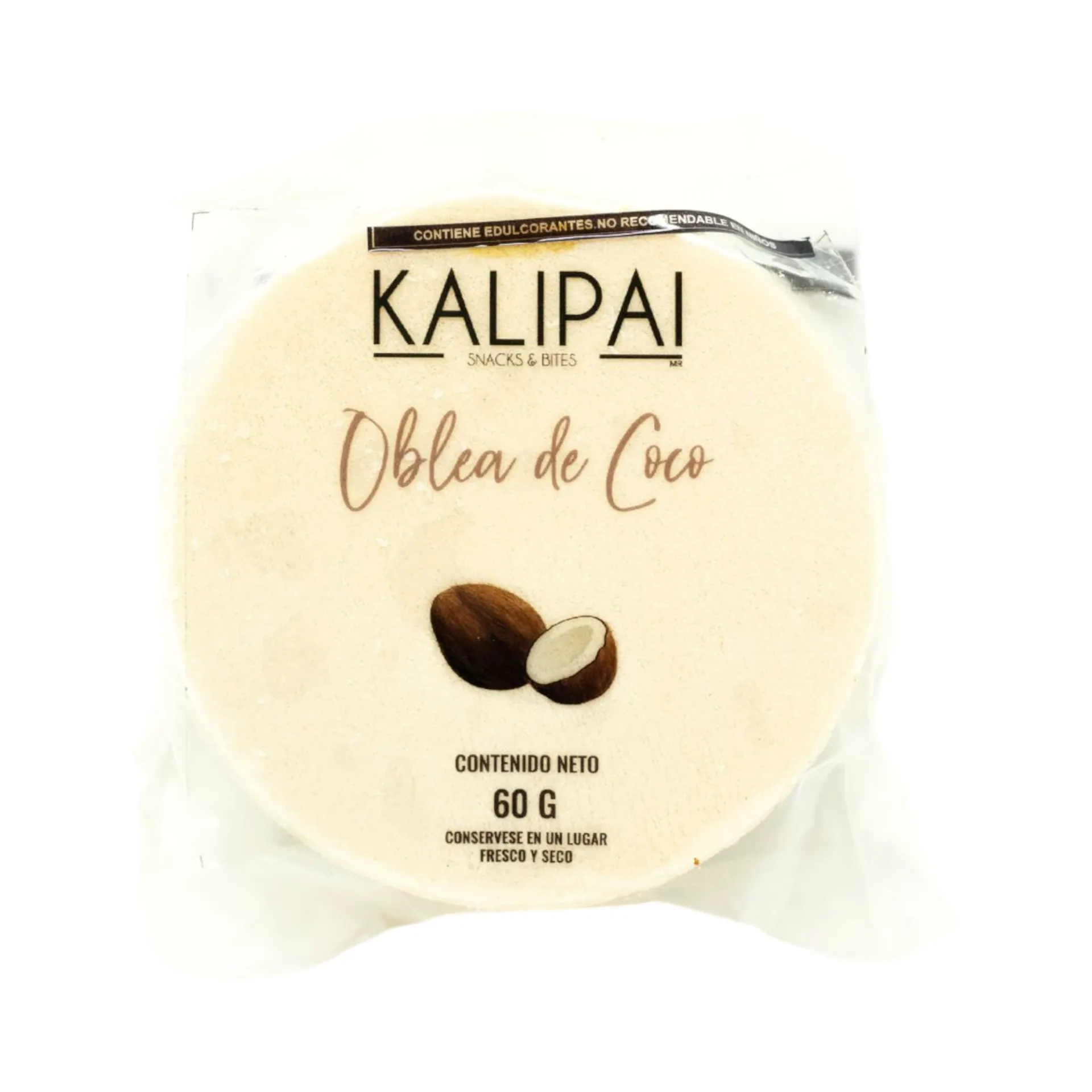 Obleas de coco 60gr KALIPAI