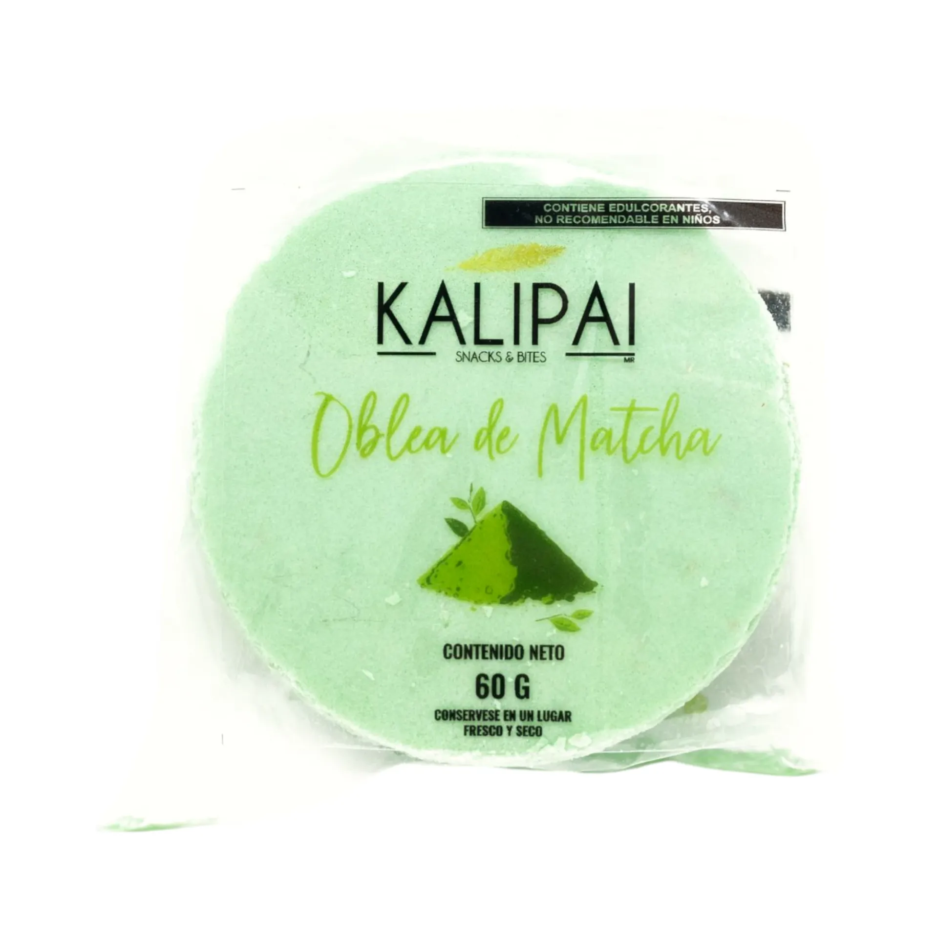 Obleas de matcha 60gr KALIPAI