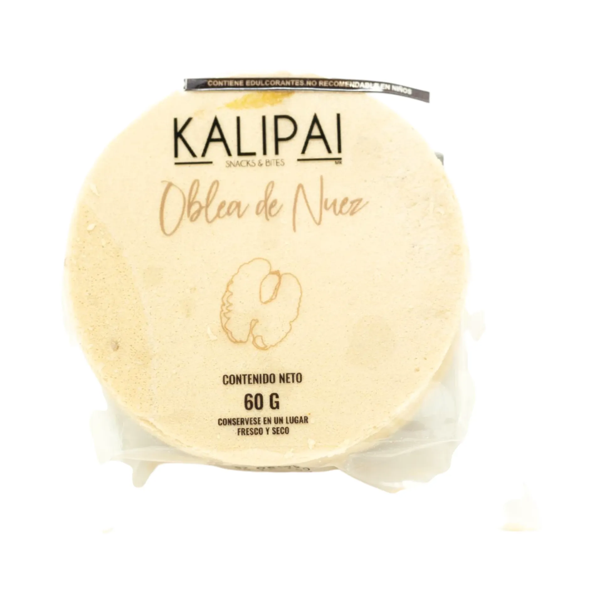 Obleas de nuez 60gr KALIPAI