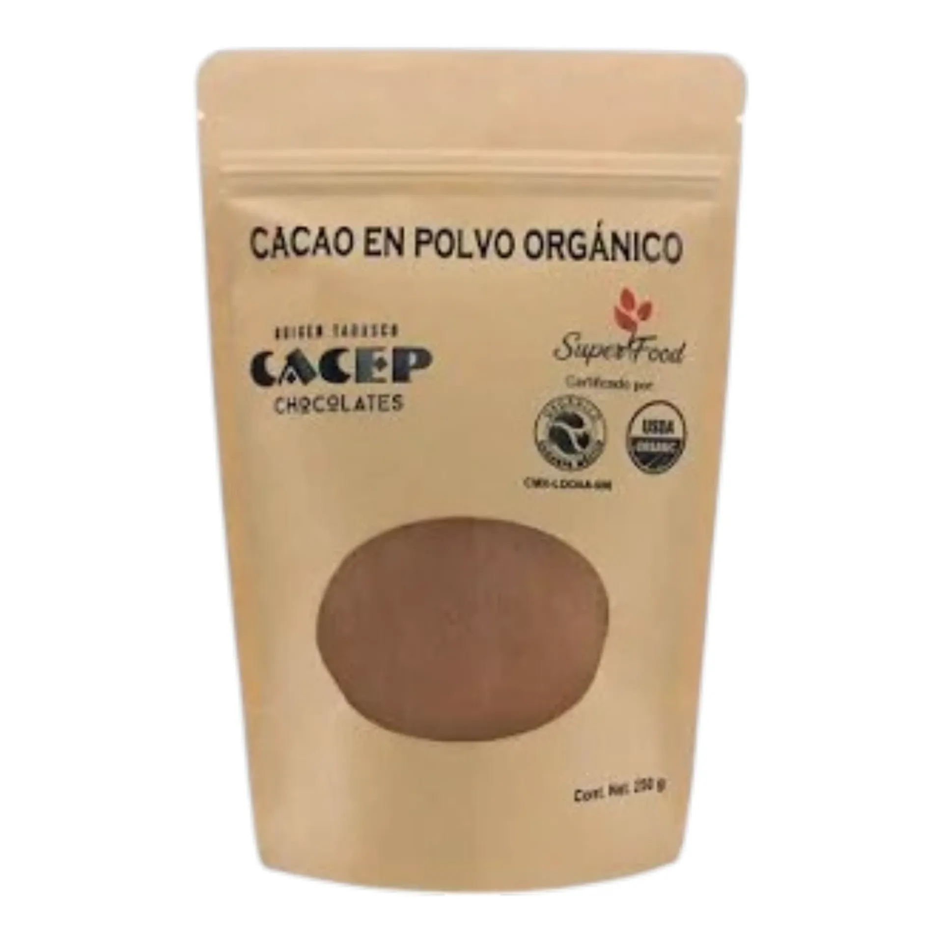 Chocolate de mesa en polvo 250gr CACEP